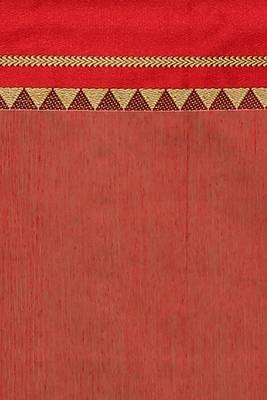 Terchi border handloom saree (Blue) 5