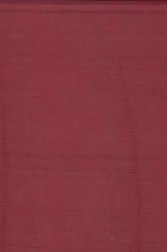 Women's Handloom Khes Cotton Saree  (Maroon)