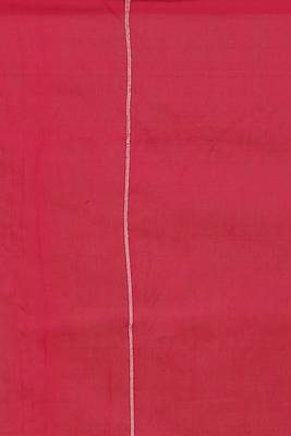 Women's Handloom Khes Cotton Saree  (Pink) 5