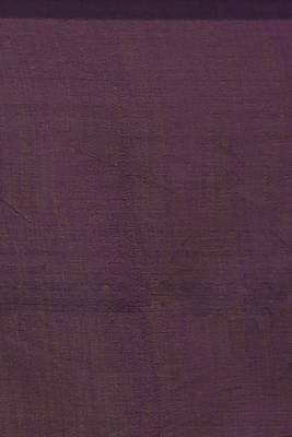 Women's Handloom Khes Cotton Saree  (Violet) 5