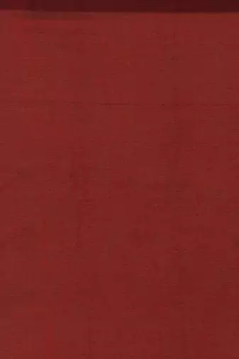 Women's Handloom Khes Cotton Saree  (Red)
