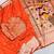 Orange Color Pethani Silk Saree,Blouse-not As Per Image