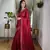 Maroon silk saree for festivals