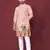 Light pink multicolour kurta