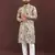 Brown digital print kurta
