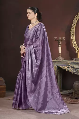 Purple Color Jimmy Choo Silk