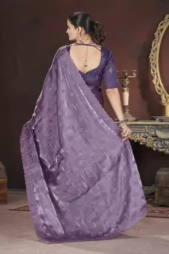 Purple Color Jimmy Choo Silk