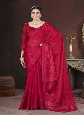Red Color Geemi Chu art Silk 2