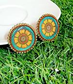 Handcrafted resin stud 