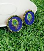 Handcrafted resin stud 