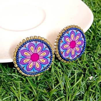 Handcrafted resin stud rs-7 1