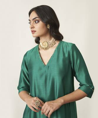 The panna silk chanderi set 2