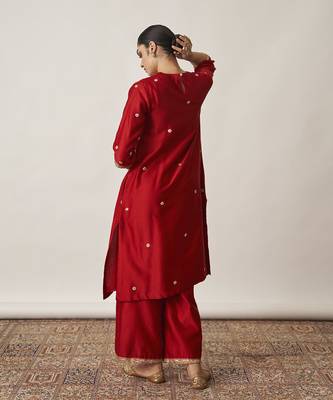 The sindoori silk chanderi & banarasi set 4
