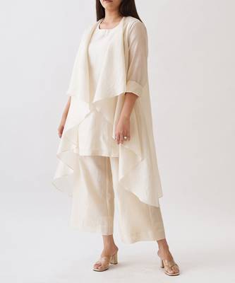 The waterfall jacket ensemble - off-white 3