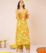 Asymetrical tunic with pants