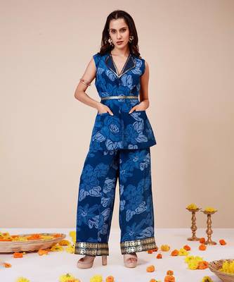Celtic blue power suit 1