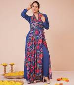 Rose trench coat with pants