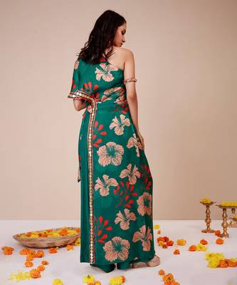 Hibiscus one shoulder set 2