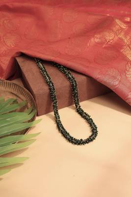 Green Beads Necklace 1