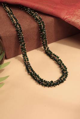 Green Beads Necklace 2