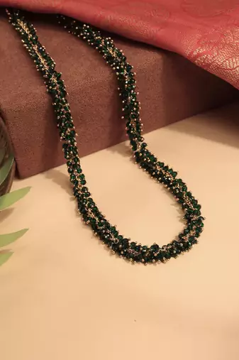 Green Beads Necklace