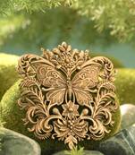 Majestic butterfly filigree brooch