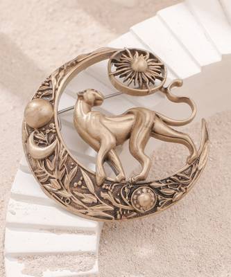 Celestial panther brooch 1