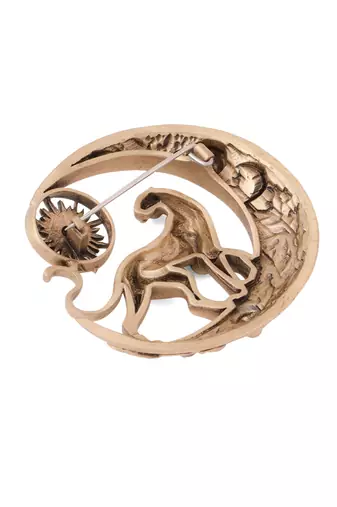Celestial panther brooch