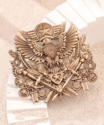 Imperial eagle crest brooch 1
