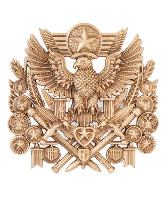 Imperial eagle crest brooch 2