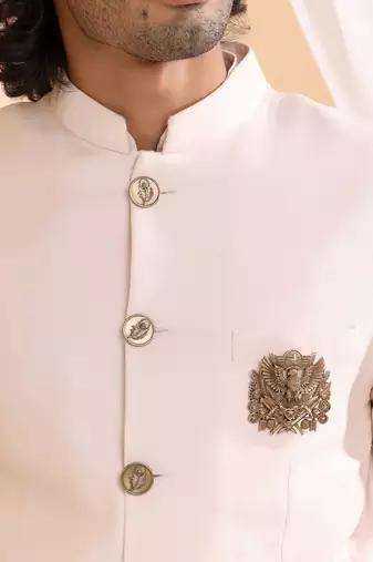 Imperial eagle crest brooch