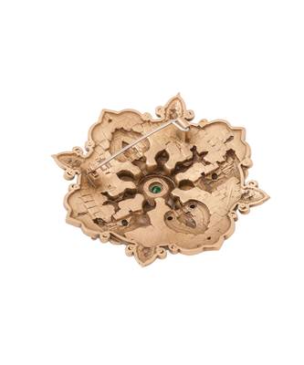 Verdant crystal radiance brooch 3