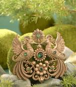 Peacock enchantment brooch