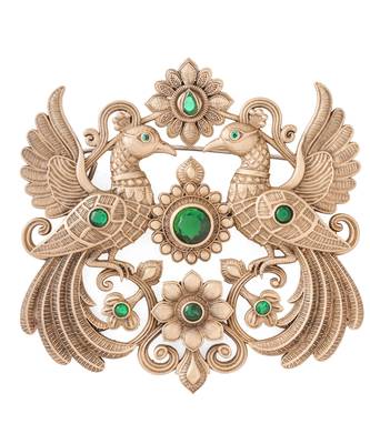 Peacock enchantment brooch 2