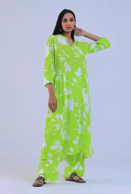 Conifer viscose cotton kurta 3