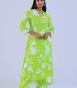 Conifer viscose cotton kurta