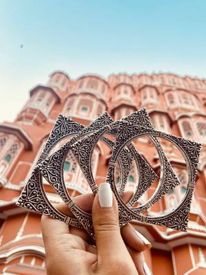Silver oxidised sleek square-shaped handcrafted bangles 1