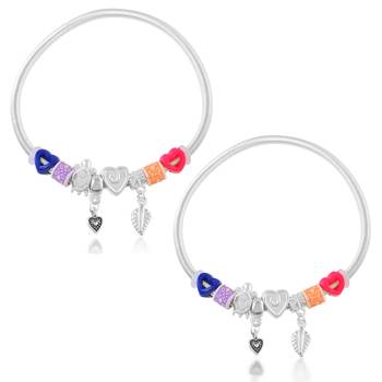 Memoir brass silver flexible fashion anklet kada for women 2