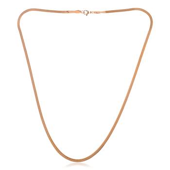 Memoir pure copper thin snake design sleek chain 1