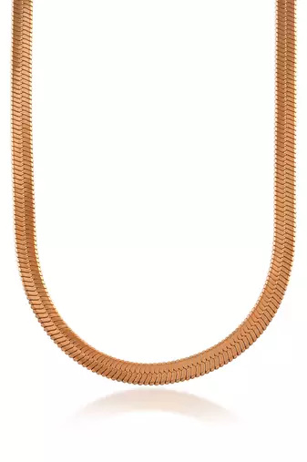 Memoir pure copper thin snake design sleek chain