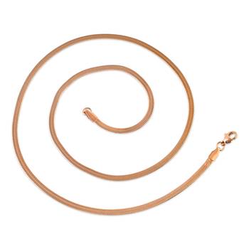 Memoir pure copper thin snake design sleek chain 3