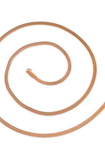 Memoir pure copper thin snake design sleek chain