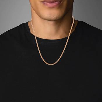 Memoir pure copper thin snake design sleek chain 4
