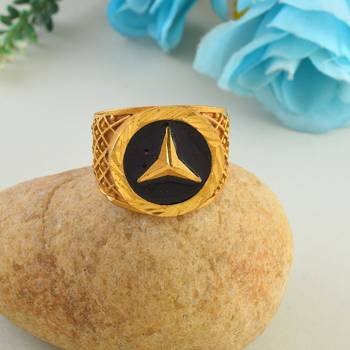 Memoir brass stylish fashion finger ring men 1