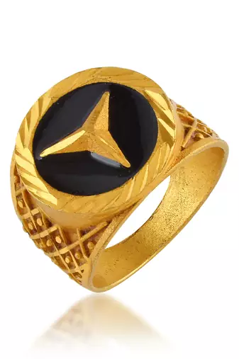 Memoir brass stylish fashion finger ring men