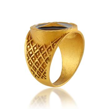 Memoir brass stylish fashion finger ring men 4