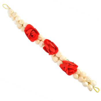 Memoir artificial mogra and rose gajra juda veni hair accessory women 3
