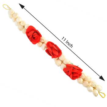 Memoir artificial mogra and rose gajra juda veni hair accessory women 4