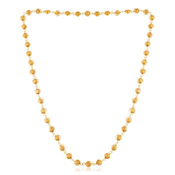 Memoir brass gold handmade necklace chain women 1