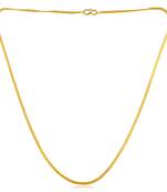 Memoir brass 24kt gold micron 1 gram chain for men women